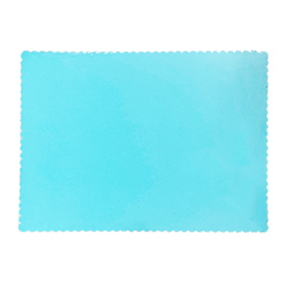Base Rectangular Celeste 30x38 cm 