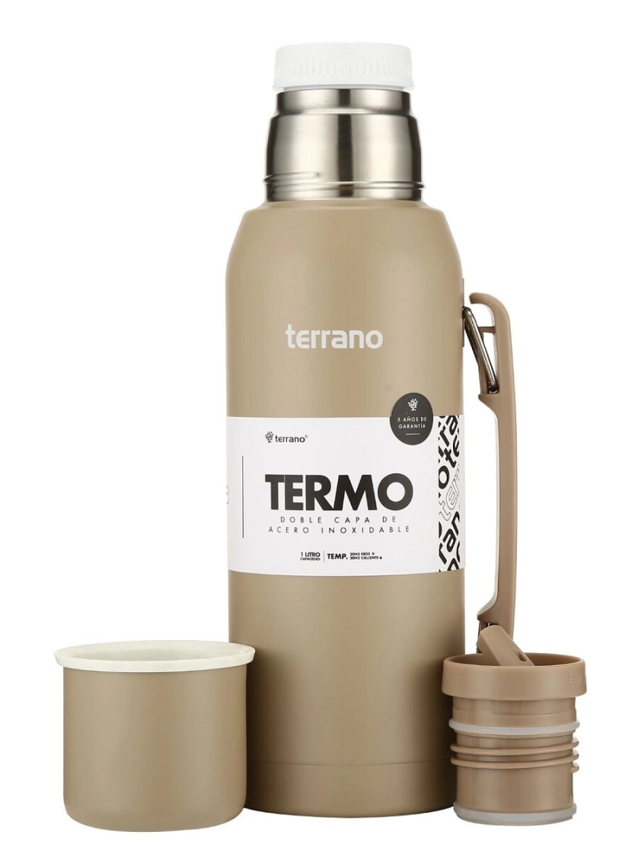 TERMO PREMIUM DE 1LT TERRANO CON MANIJA - ARENA 