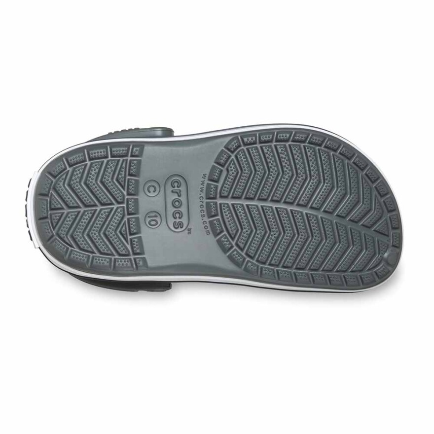 Crocs Crocband Clog T Niños 1 a 5 años Slate Grey/navy