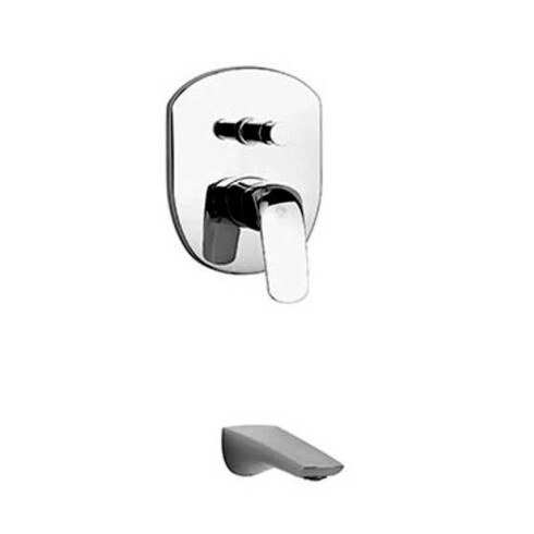 Griferia De Ducha De Empotrar Monocomando Cromo Fv. Complementar Con Fv-Base-Universal 000