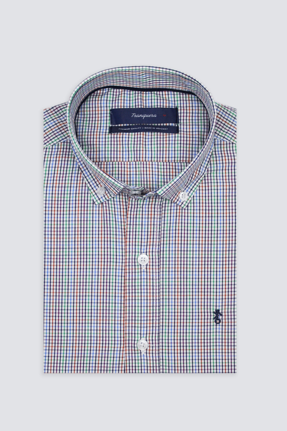 Camisa de Hombre Premium a Cuadros Cuadros Colores 3