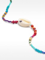 Tobillera Multicolor Con Concha multicolor