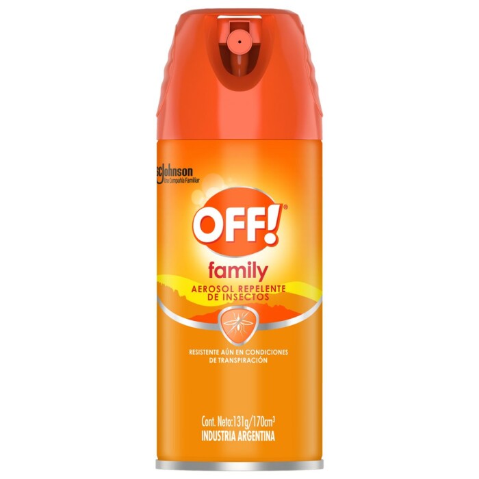OFF FAMILY REPELENTE AEROS. FRASCO X 170 única