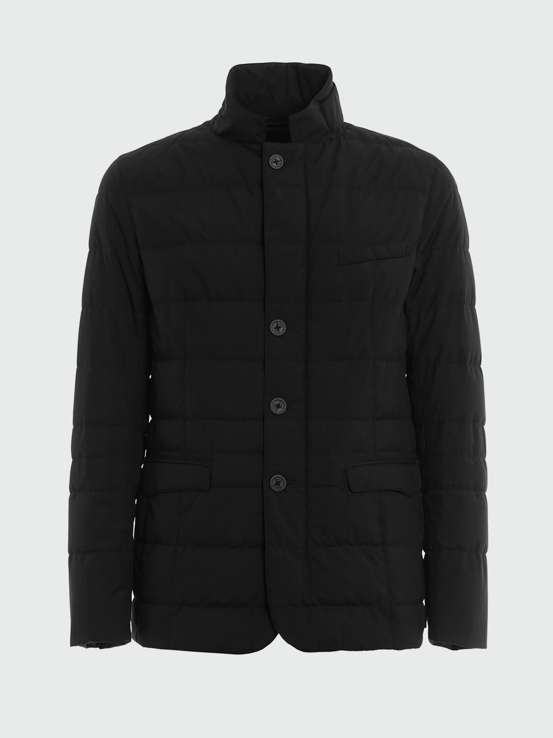 Herno-Campera de Vestir rellena de plumas, Gortex Negro
