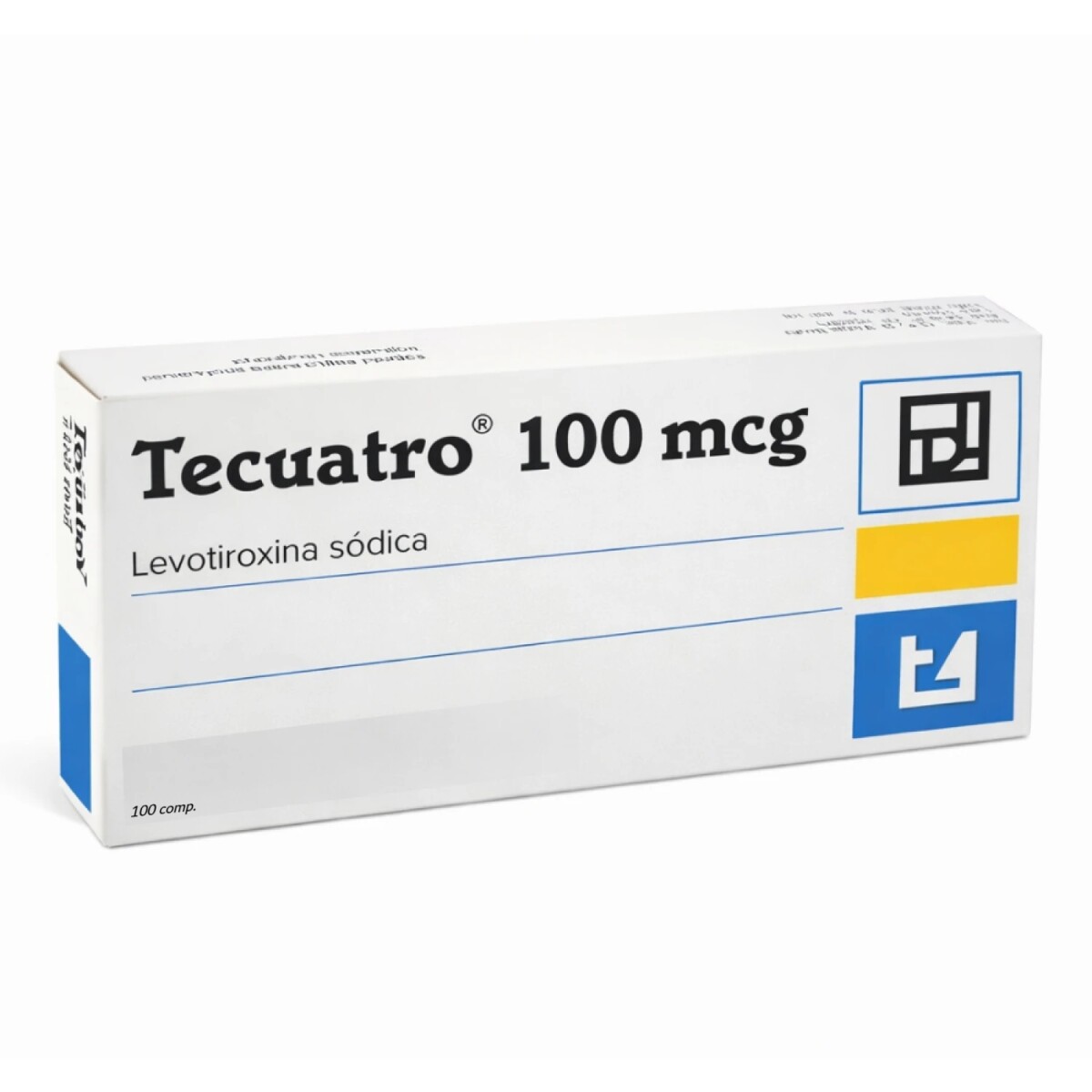 Tecuatro 100 Mcg. 100 Comp. 