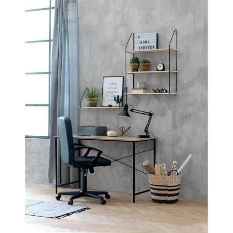Silla De Oficina Nimtofte Polipiel Negro