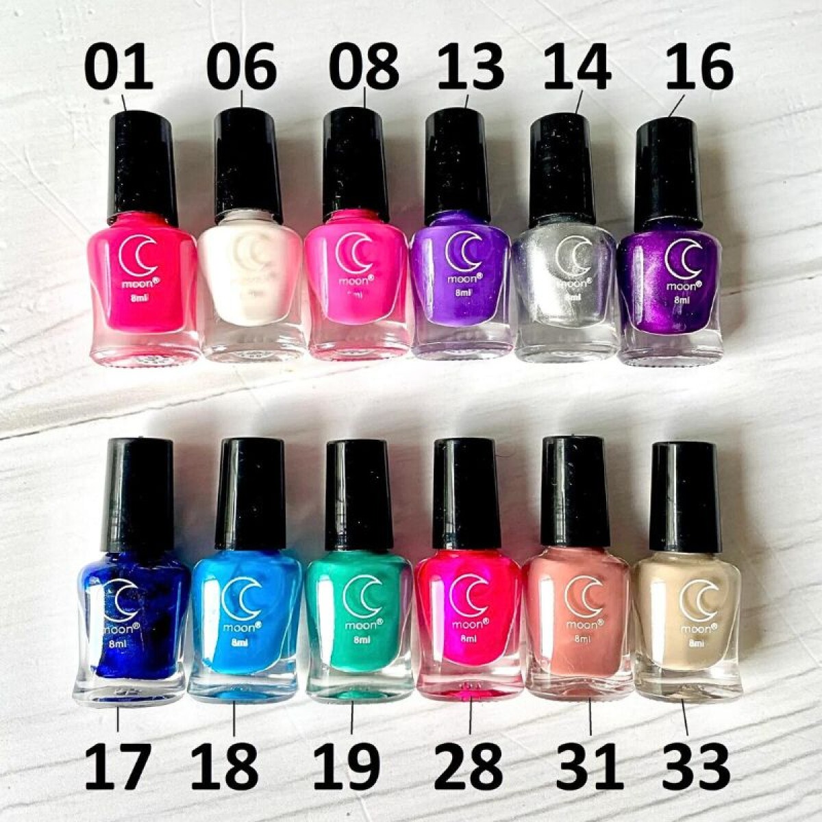 Esmaltes de uñas 8mL 