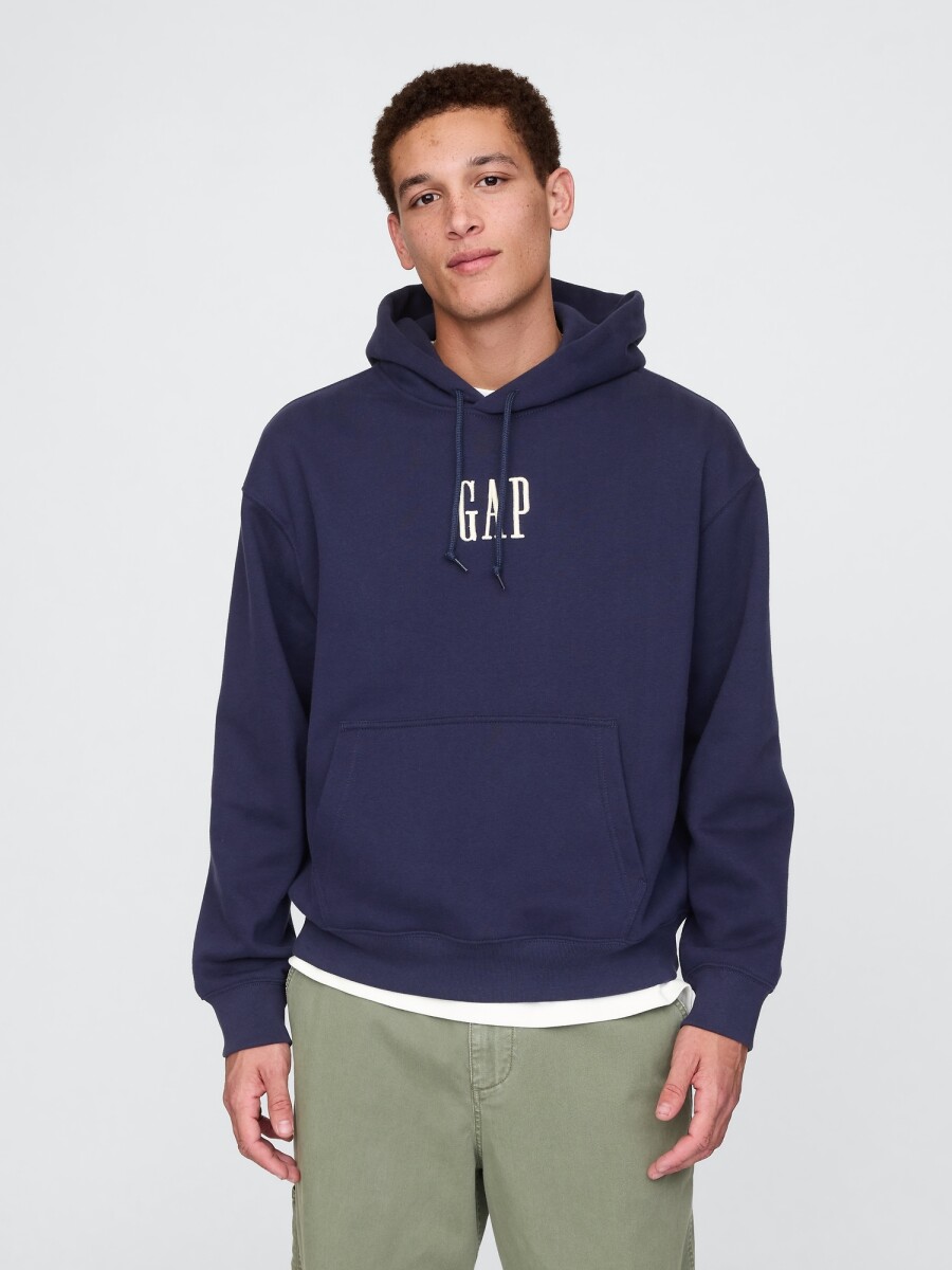 Canguro Logo Gap Hombre - Navy Uniform 
