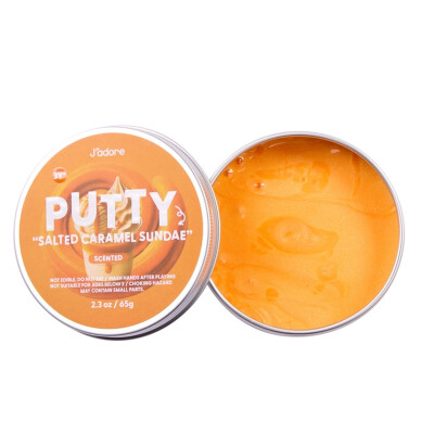 Slime Hide Inside Putty Aromatizado Jadore Naranja Salted Caramel Sundae