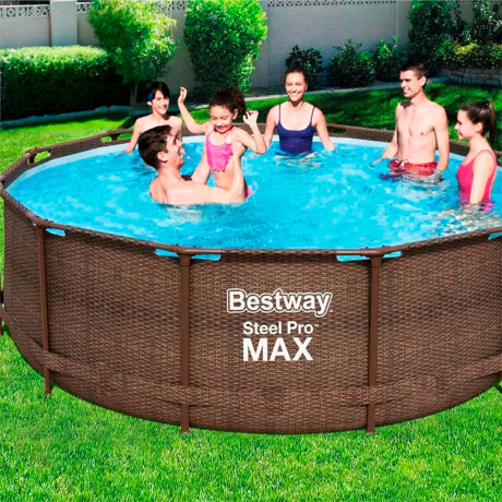 Piscina Bestway 9150 L Rattan Estructural 366x100 Piscina Bestway 9150 L Rattan Estructural 366x100