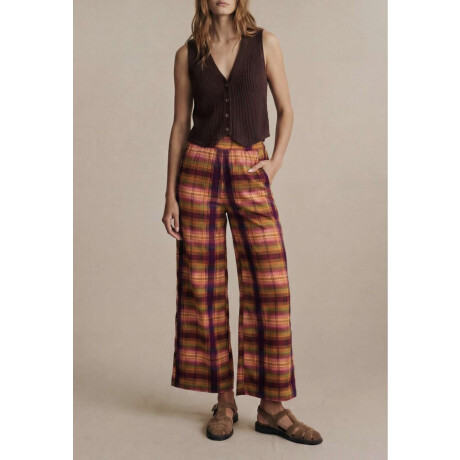 Chaleco Lurex Chocolate