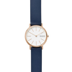 Reloj SKAGEN SIGNATUR Cuero Azul Esfera 30mm 0