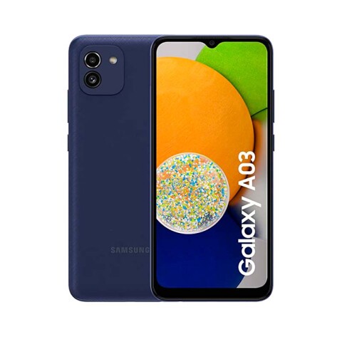 Celular Samsung Galaxy A03 6.5" 4GB 128GB Azul Unica