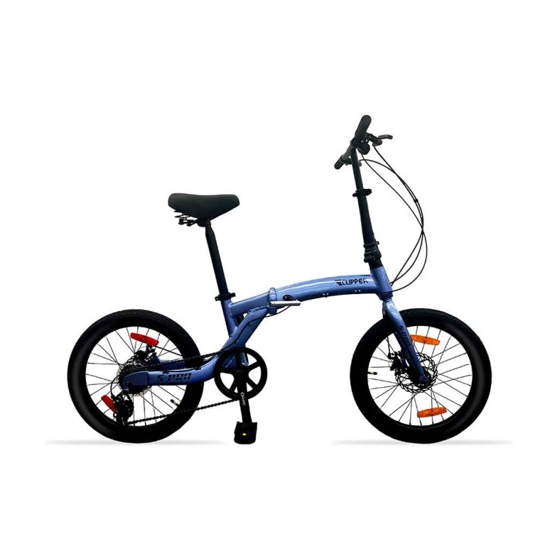 Bicicleta S-pro Plegable Urbana Clipper Celeste (ce)