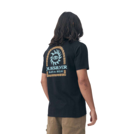 Remera Quiksilver Sun Power Negro