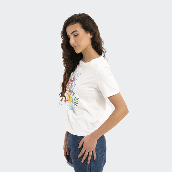 Remera Reef Regular Fit Blanco
