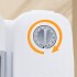 Dispensador De Alimento Timer Para Mascotas Gatos Perros Color Variante Gris