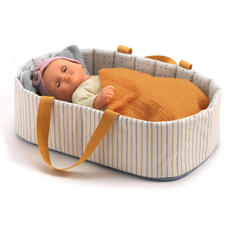 Capazo Bassinet para muñeca Pomea Djeco Capazo Bassinet para muñeca Pomea Djeco