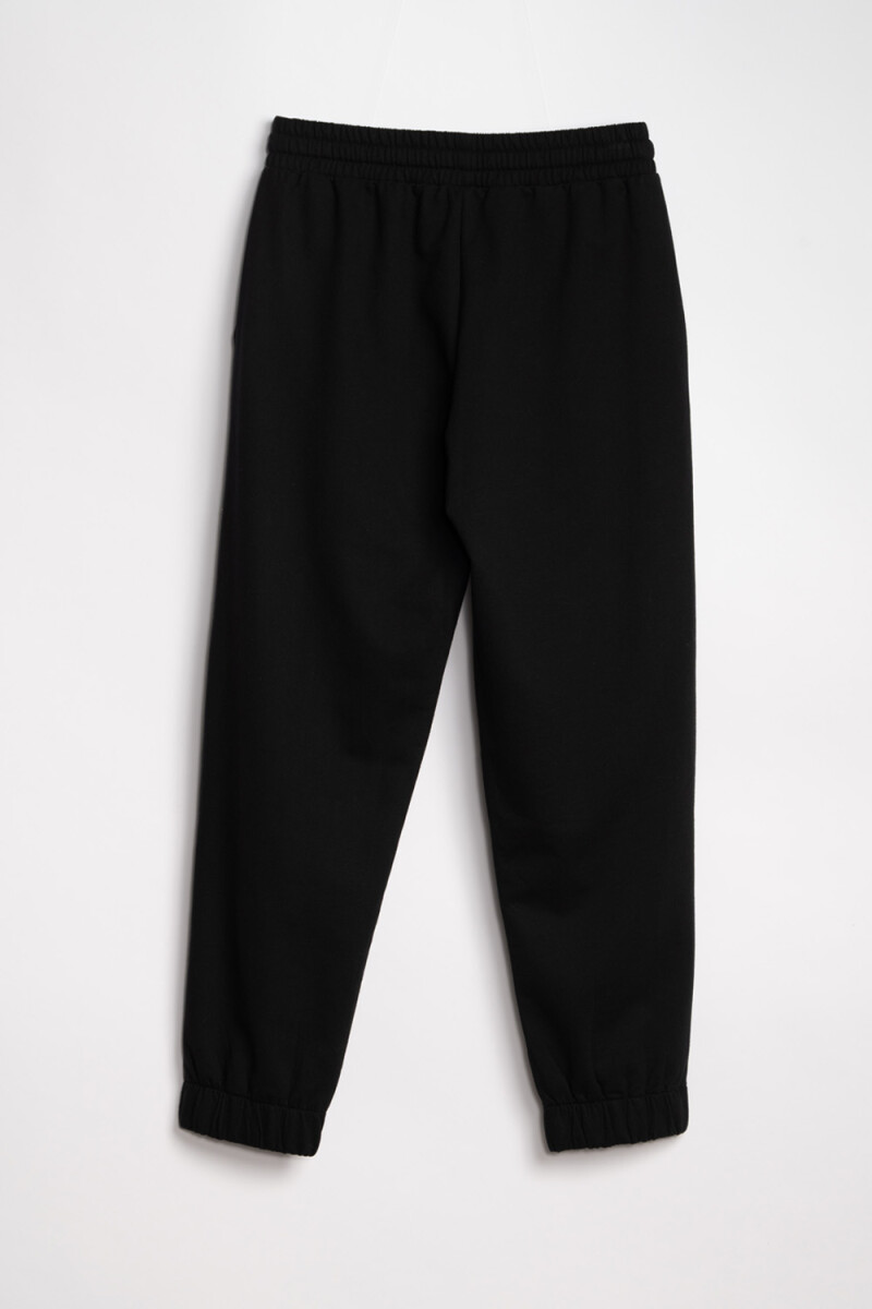 Pantalón Jogger Deportivo Negro