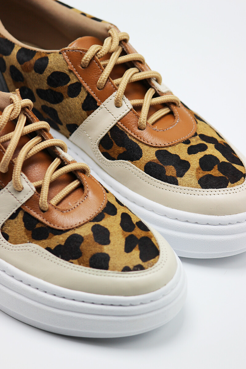 Zapatilla Milos Beige