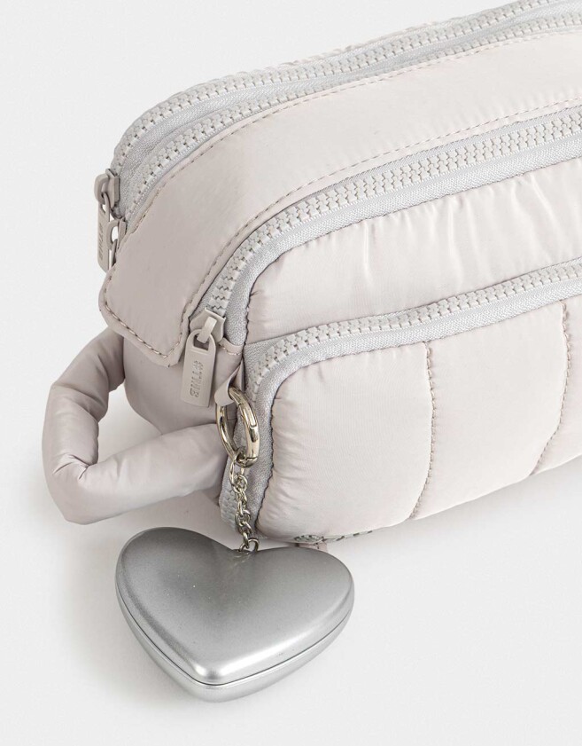 Porta Cosméticos Necessaires - Gris Claro