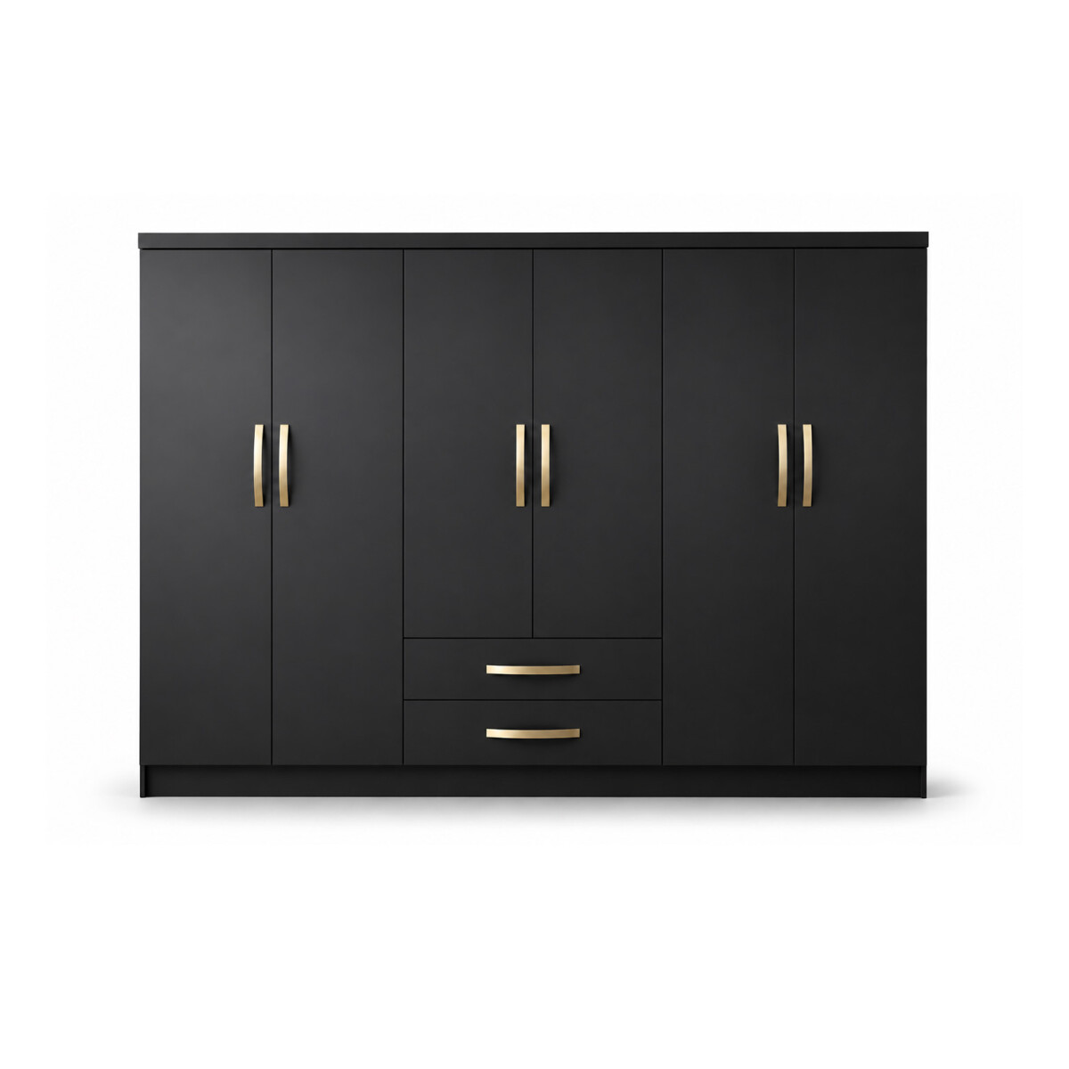 Ropero Placard 6 Puertas 2 Cajones 10 Estantes 