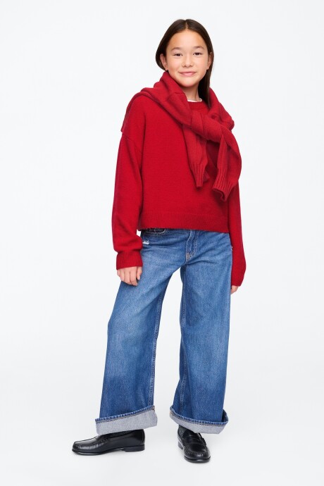 Buzo Cashsoft Niña Modern Red