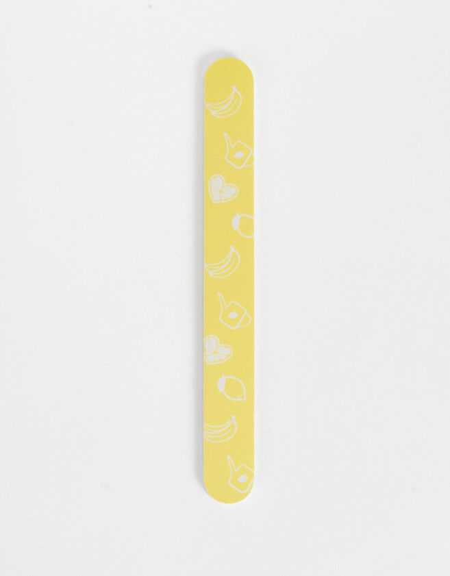 Limas Lima Para Uñas Con Estampa - Amarillo Claro