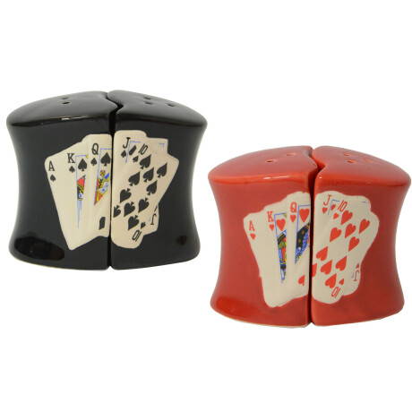 SALERO Y PIMENTERO CARTAS POKER QP076 SALERO Y PIMENTERO CARTAS POKER QP076