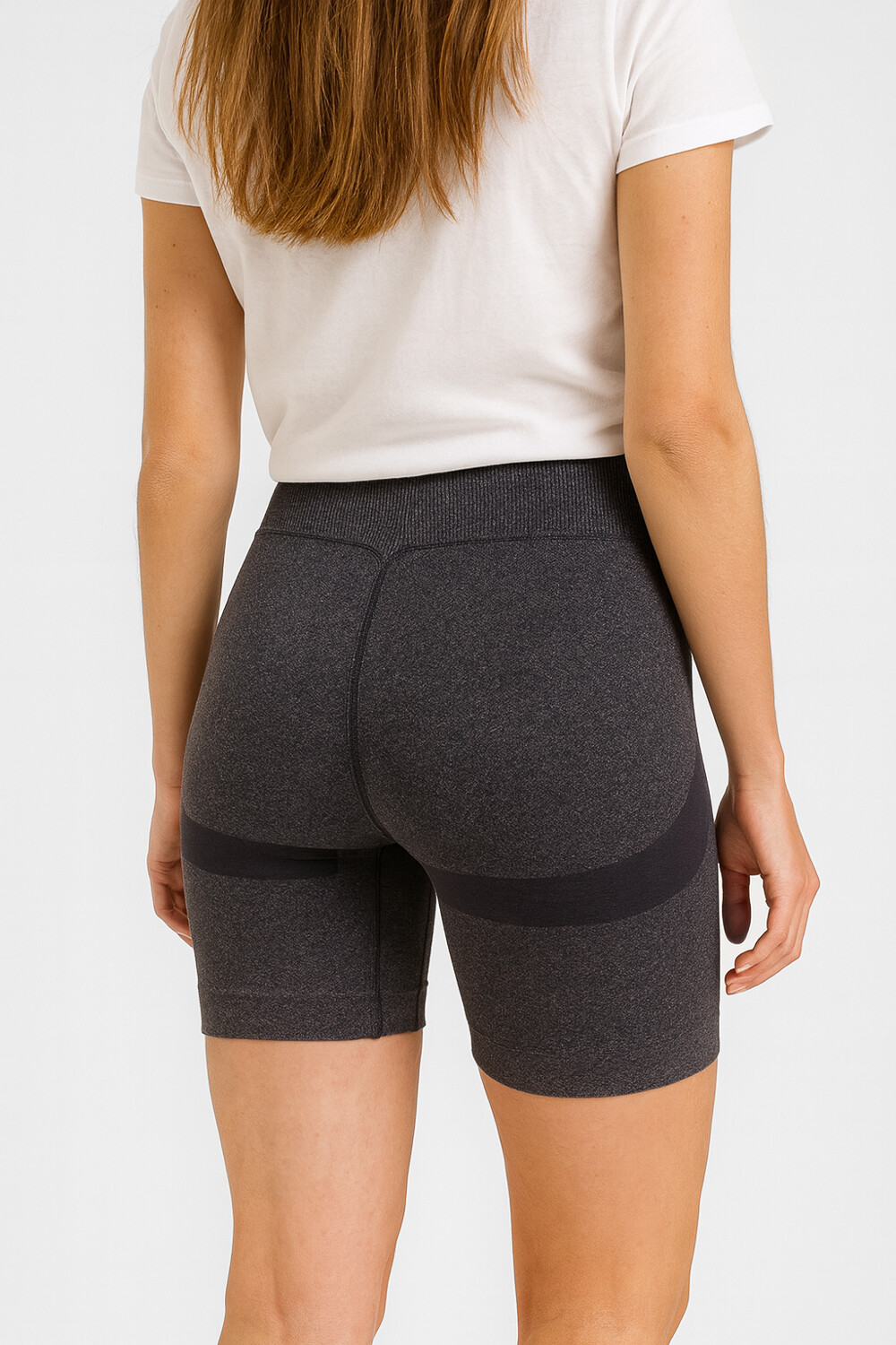 Short Jabalin Gris Melange Oscuro