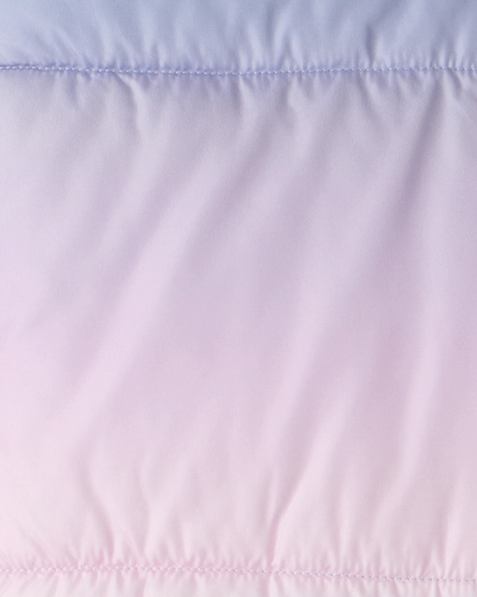 Campera puffer, diseño arcoíris. Talles 4-6 Sin color