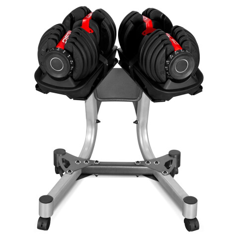 Kit De 2 Mancuernas Ajustables + Carro Soporte KIT SOPORTE + 2 MANCUERNAS AJUSTABLES