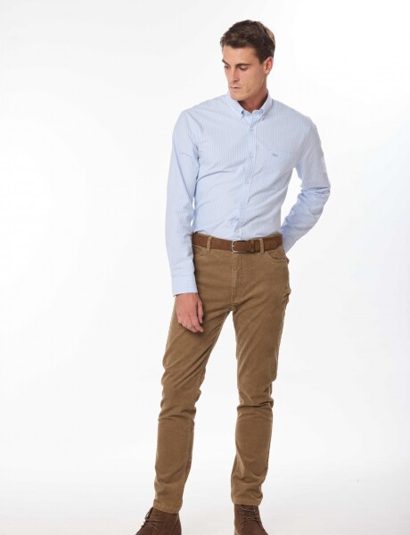 PANTALÓN DE PANA Tostado