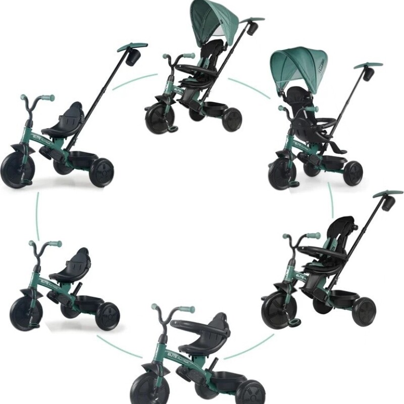 Triciclo ELITE PLATINUM 6 en 1 Qplay Triciclo ELITE PLATINUM 6 en 1 Qplay