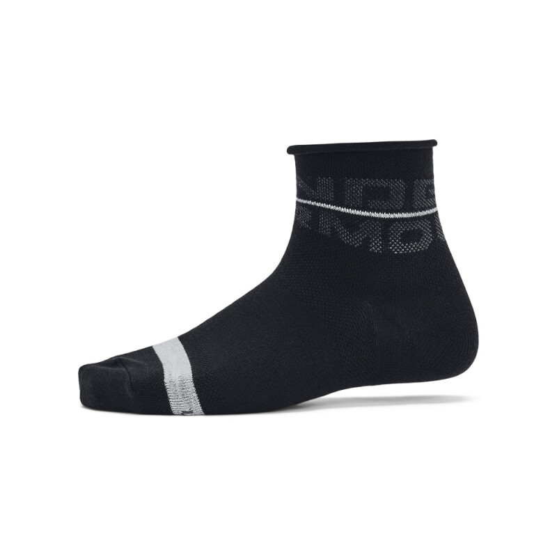 UA W Essential Nov 3pk Qtr-RED BLK-001