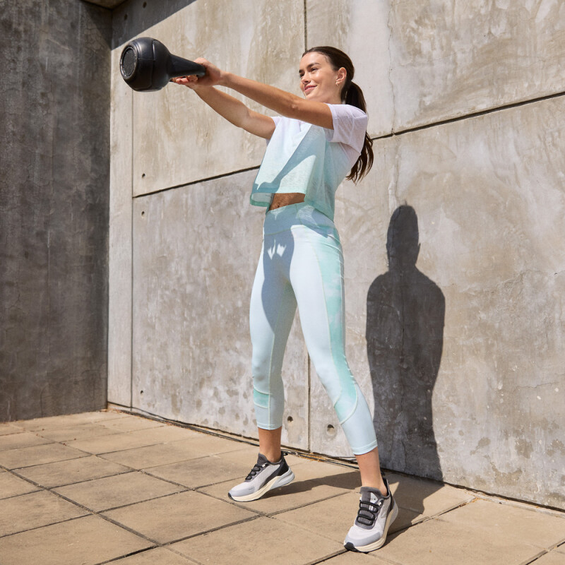 CALZA WMN 7/8 C-BOLSILLO aqua glacier AQUA GLACIER