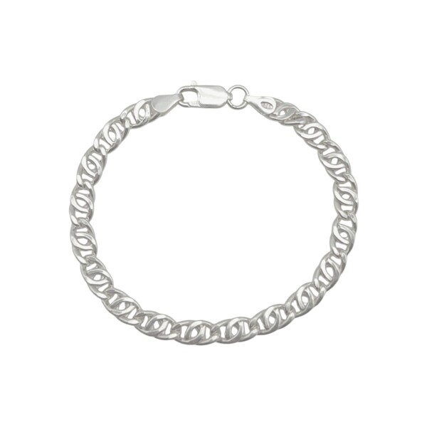 Pulsera cubana - Plata 925 - Sin piedra - PU3846 sinpiedra