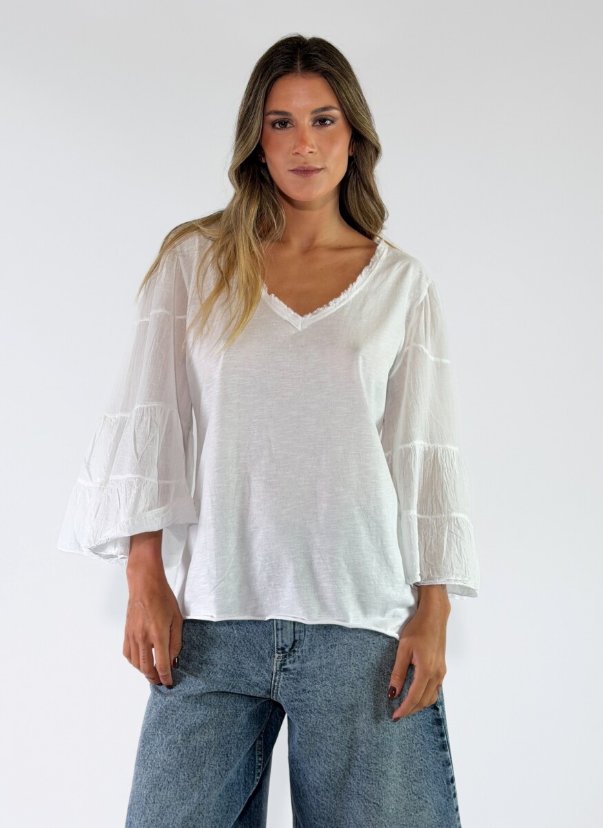 BLUSA CONDOTTI - BLANCO 