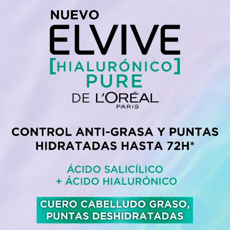 Shampoo L'Oréal Paris Elvive Hialurónico Pure Micellar 300ml Shampoo L'Oréal Paris Elvive Hialurónico Pure Micellar 300ml