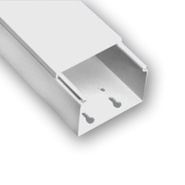 Ducto plástico blanco 60x40mm 2 mts. CAN00061