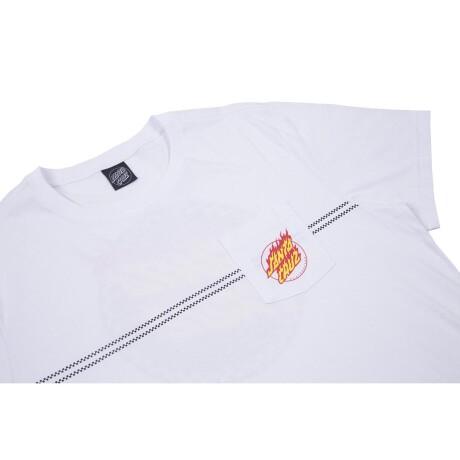 Remera FlameDot Santa Cruz - Blanca Remera FlameDot Santa Cruz - Blanca