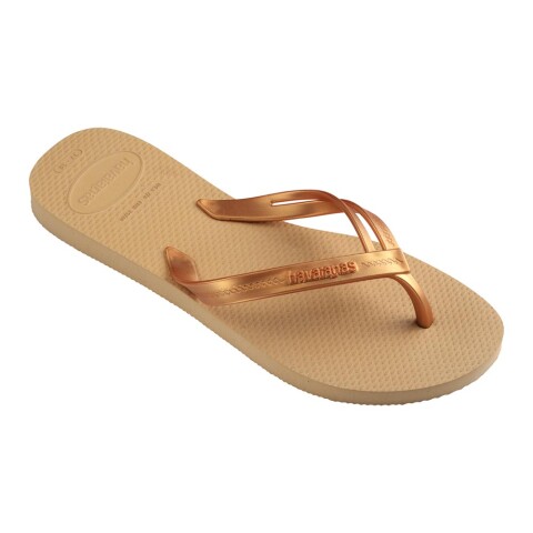 Sandalias Havaianas Elegance Mujer Dorado