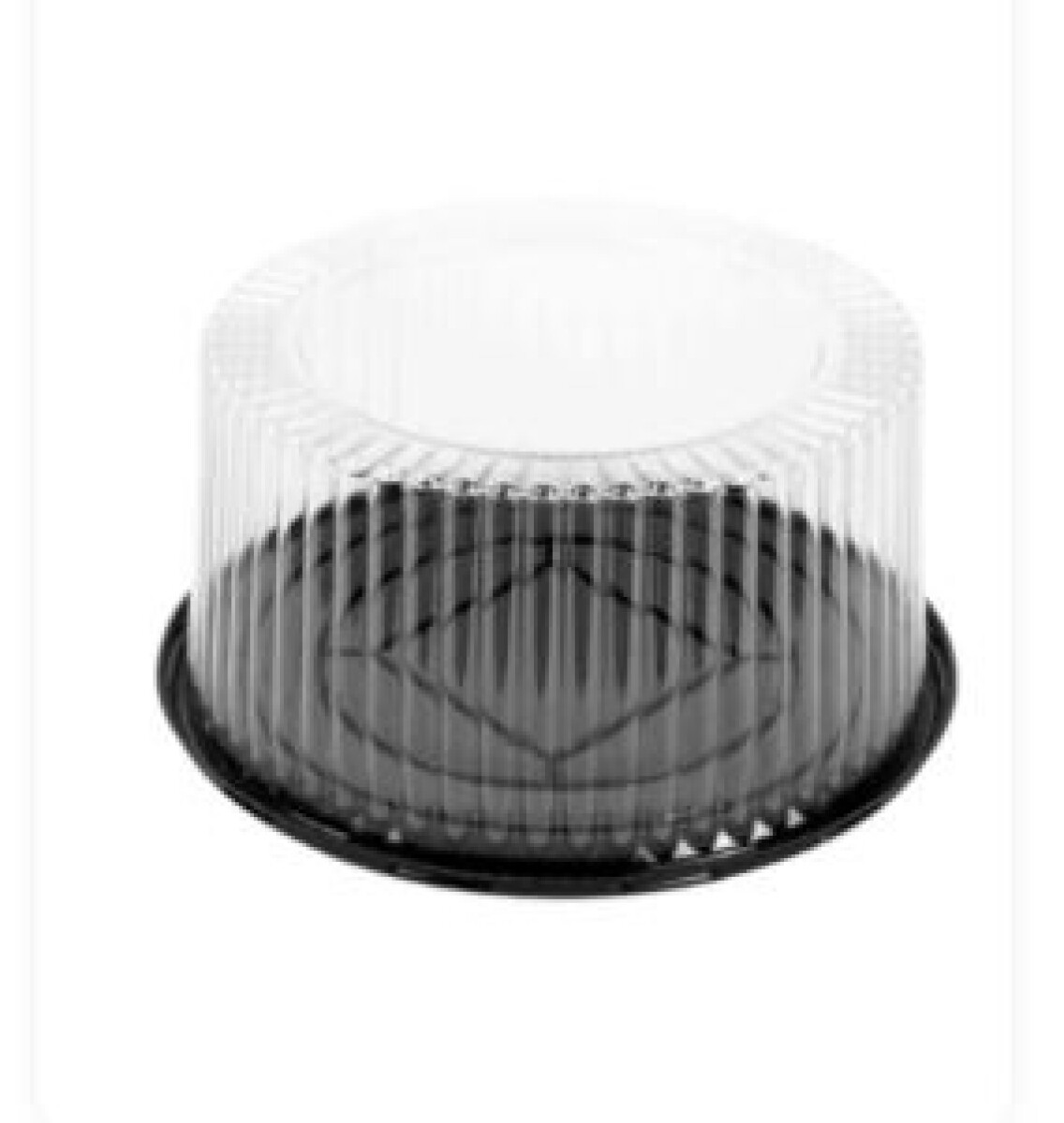 TORTERA 28.5 X 13.6 CMS PET BASE NEGRA 