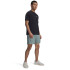 UA Tech 7in Shorts-BLU GRN-348