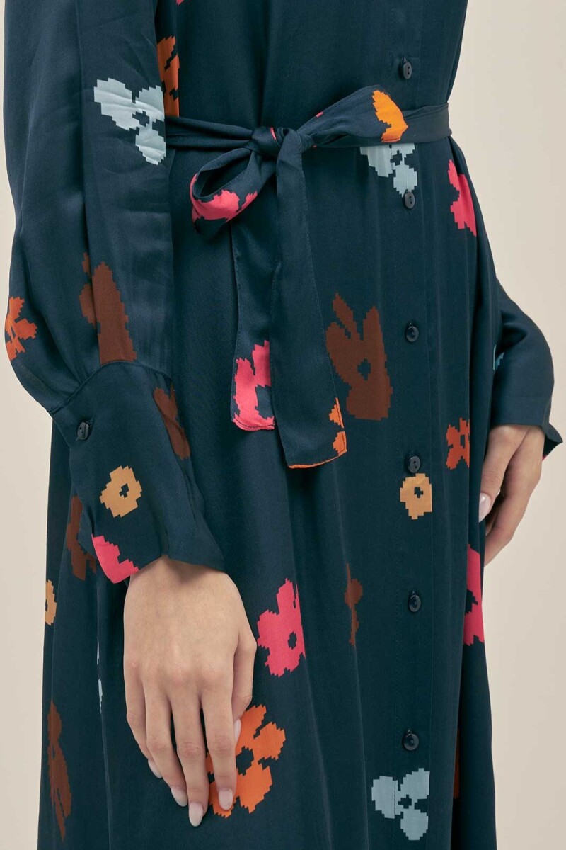 VALE LONG SHIRT Poppy Night