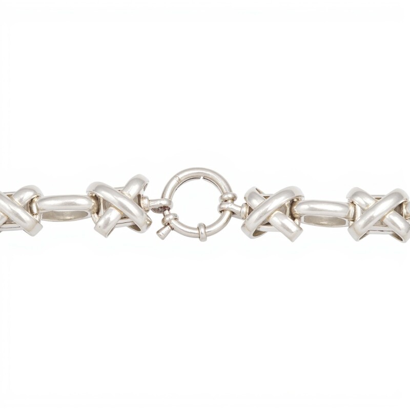 Cadena Cruces-Plata 925-Sin Piedra-CD3225 sinpiedra