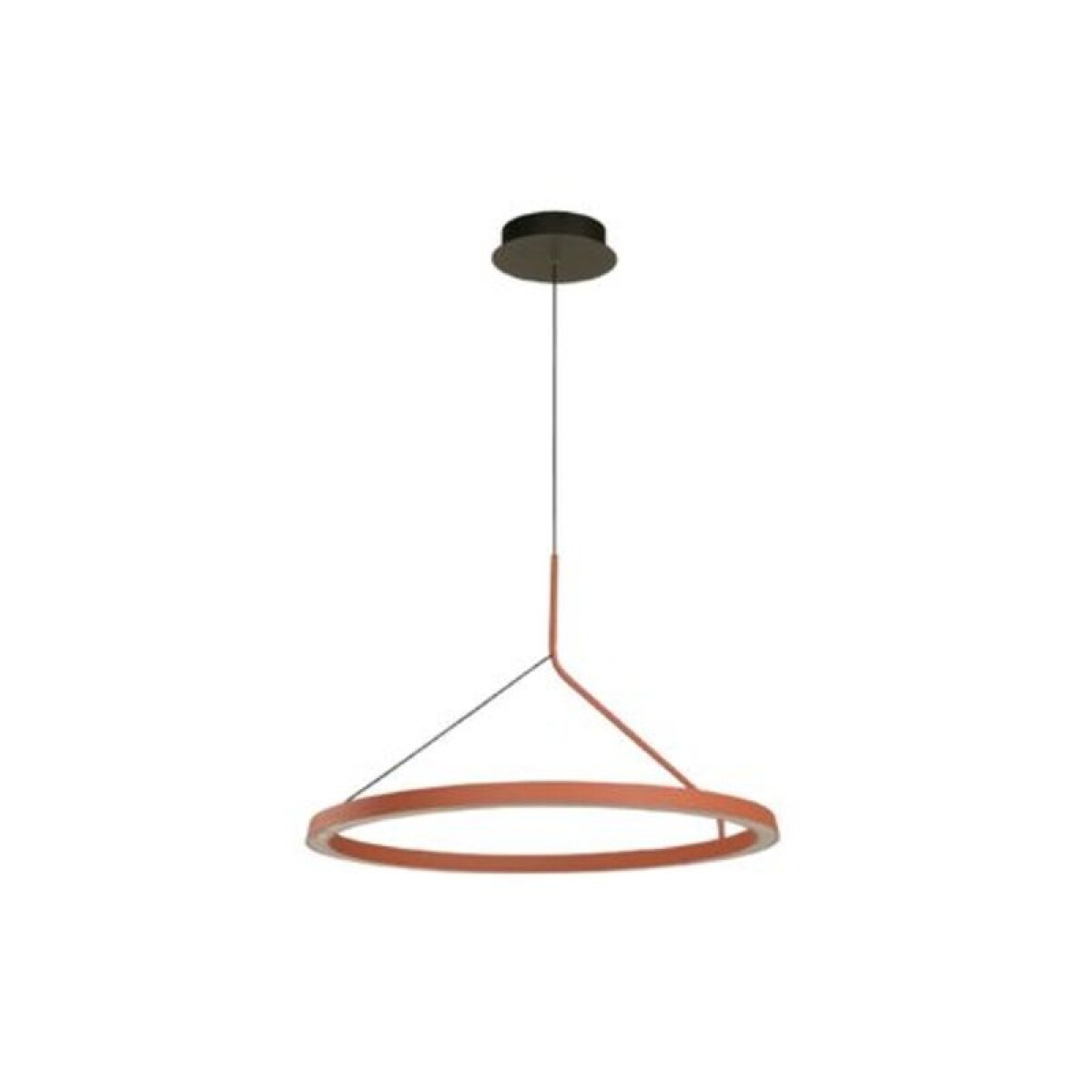 COLGANTE LED MARA 26W 3000K 100-240V NEGRO Y TERRACOTA 