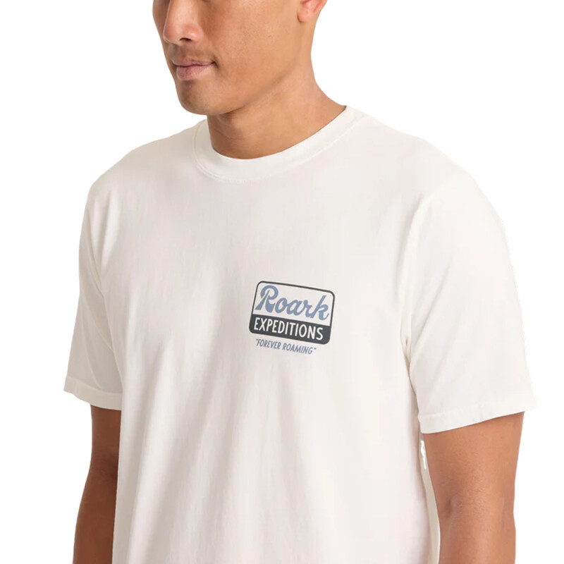 Remera Roark Expeditions Forever - Blanco Remera Roark Expeditions Forever - Blanco
