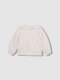 Blusa Nido De Abeja Blanco Roto