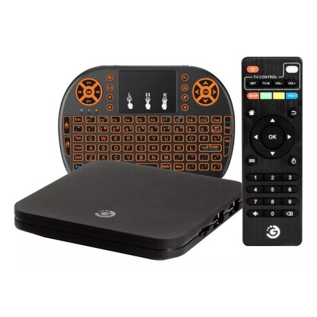 Tv Box GOLDTECH Lite 16GB 2GB RAM 4K UHD Dual WiFi + Teclado Tv Box GOLDTECH Lite 16GB 2GB RAM 4K UHD Dual WiFi + Teclado